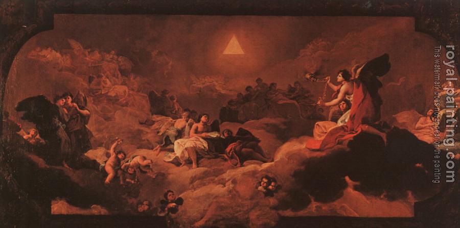 Francisco De Goya : The Adoration of the Name of The Lord